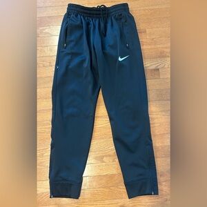 Nike Black Joggers with White Logo